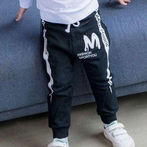 BOYS SPORTS PANTS WITH DRAWSTRING